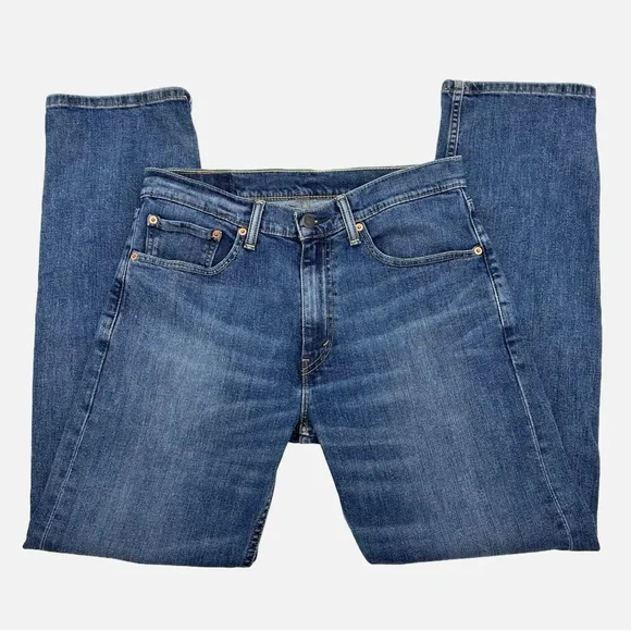 Levi’s 505 Straight Leg Jeans W32 L32 Men's Stretch Denim - Picture 2 of 13